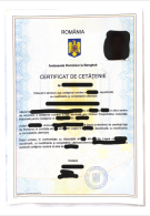 Сертификат о получении<br> гражданства